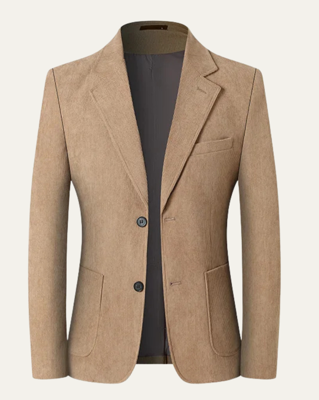 Men’s Classic Two-Button Notched Blazer