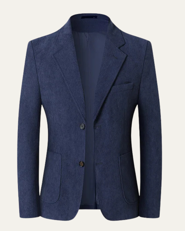 Men’s Classic Two-Button Notched Blazer