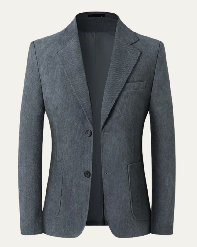Men’s Classic Two-Button Notched Blazer