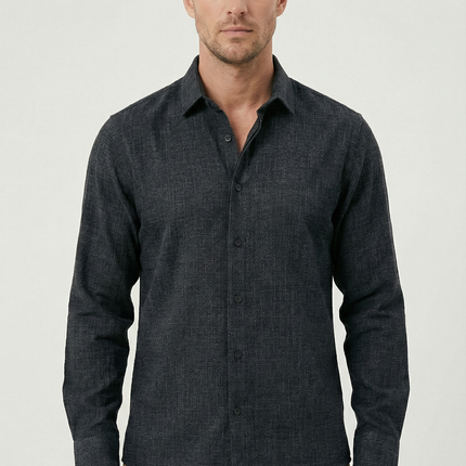 Men’s Clean Cut Linen Shirt