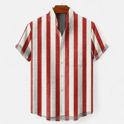 Men’s Coastal Cabana Stripe Shirt