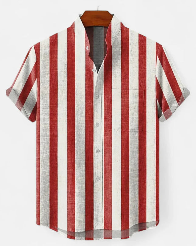 Men’s Coastal Cabana Stripe Shirt