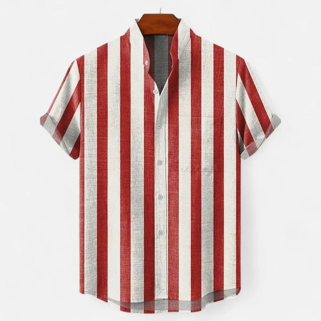 Men’s Coastal Cabana Stripe Shirt