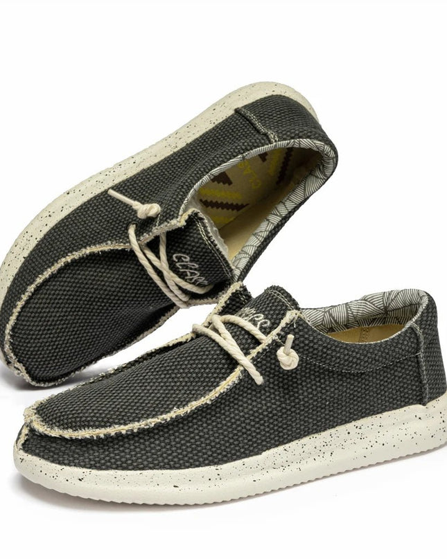 Men’s Coastal Lace-Up Casual Loafers