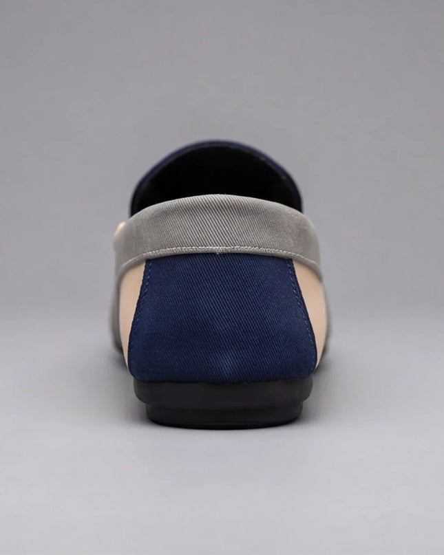 Men’s Colorblock Slip-On Driving Loafers