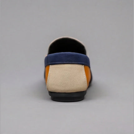 Men’s Colorblock Slip-On Driving Loafers