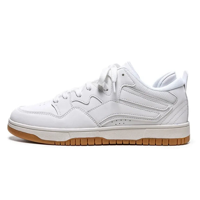 Men’s Contrast Lace-Up Sneakers