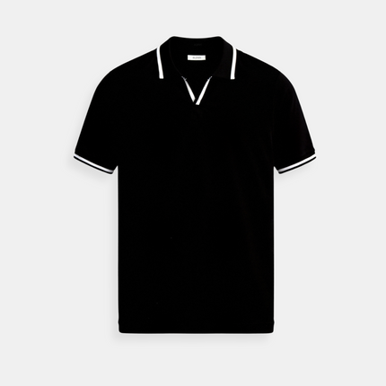 Men’s Contrast Trim Polo Shirt