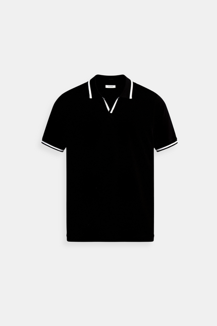 Men’s Contrast Trim Polo Shirt