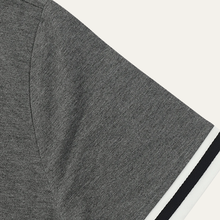 Men’s Contrast Trim T-Shirt and Shorts Set