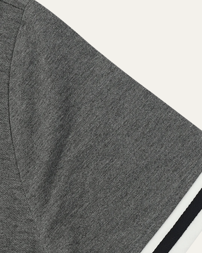 Men’s Contrast Trim T-Shirt and Shorts Set