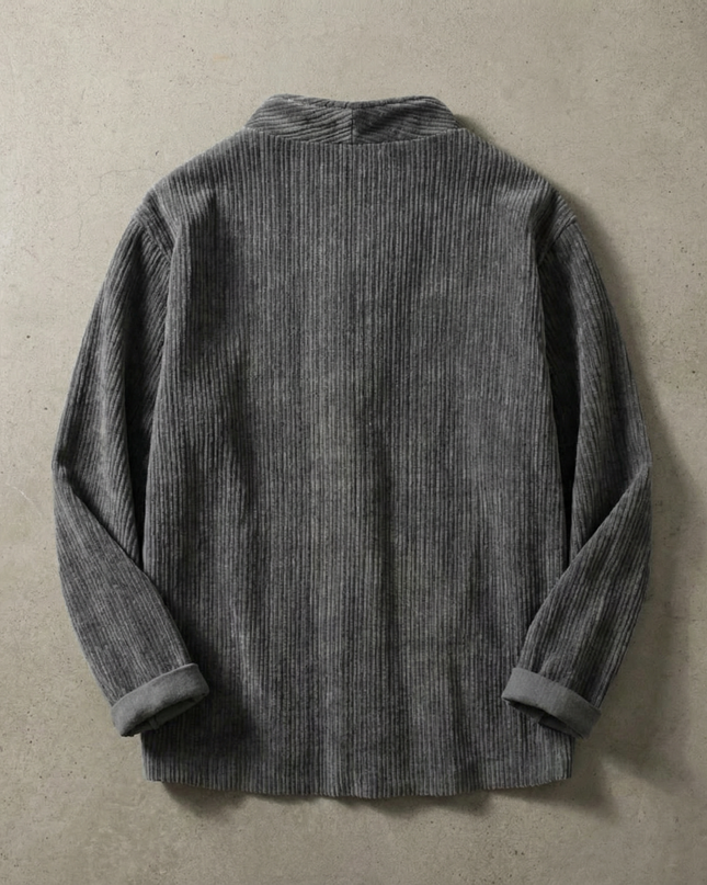 Men’s Corduroy Open Front Jacket