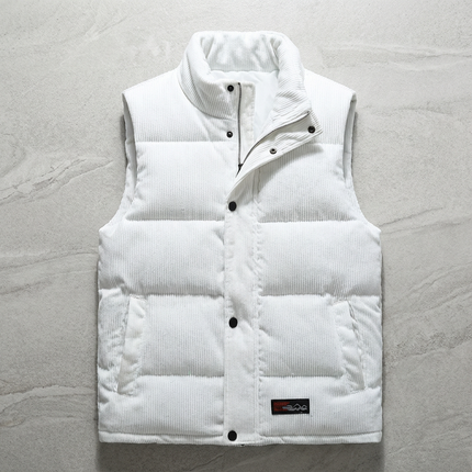 Men’s Corduroy Puffer Vest