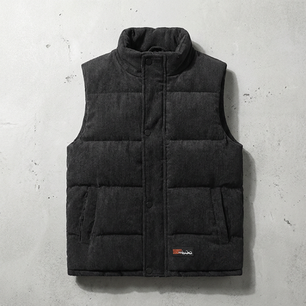 Men’s Corduroy Puffer Vest