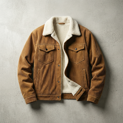 Men’s Corduroy Sherpa Jacket