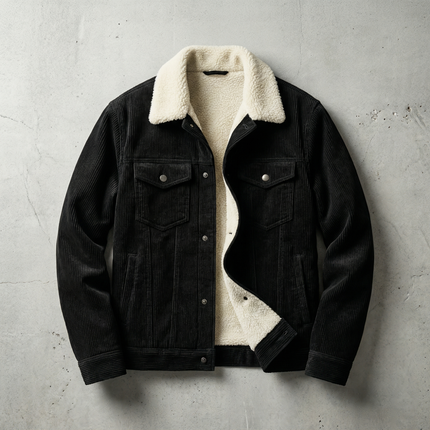 Men’s Corduroy Sherpa Jacket