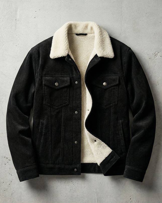 Men’s Corduroy Sherpa Jacket