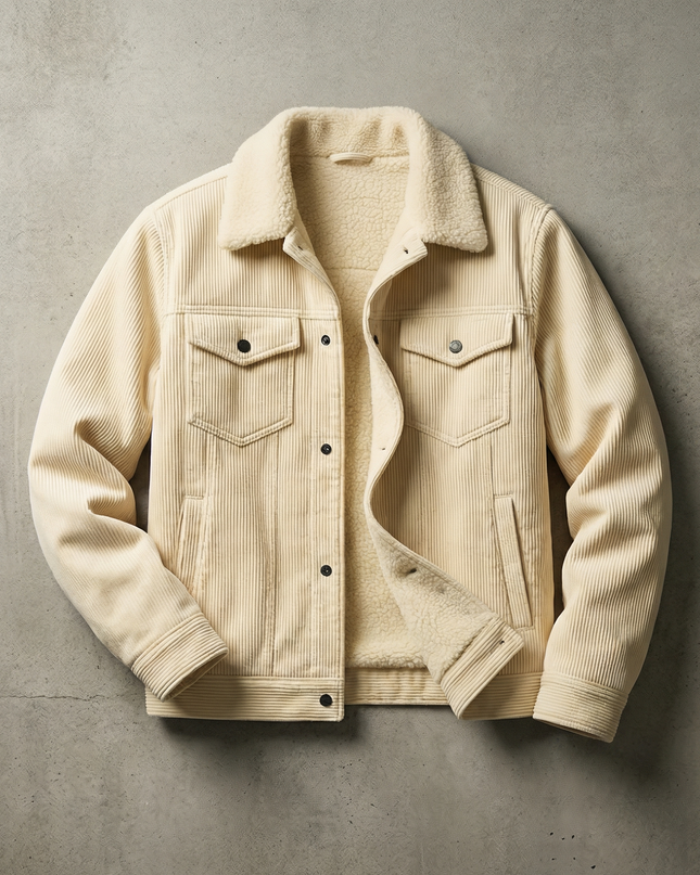 Men’s Corduroy Sherpa Jacket