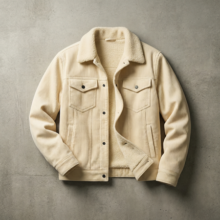 Men’s Corduroy Sherpa Jacket