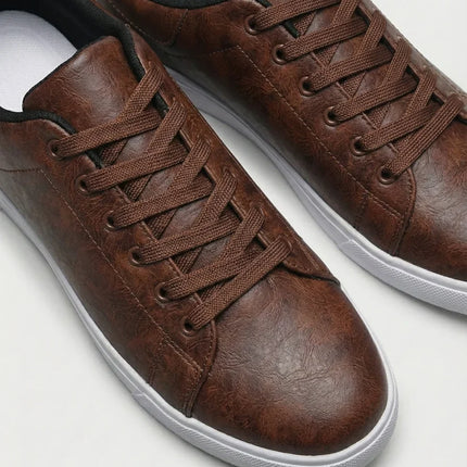 Men’s Crestline Court Lace-Up Sneakers