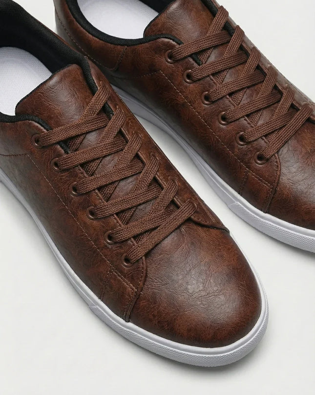 Men’s Crestline Court Lace-Up Sneakers