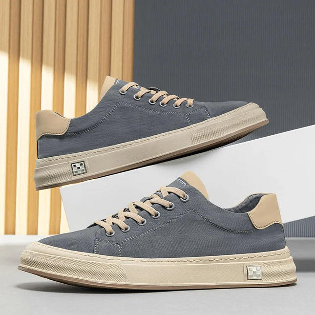 Men’s Crestline Lace-Up Court Sneakers