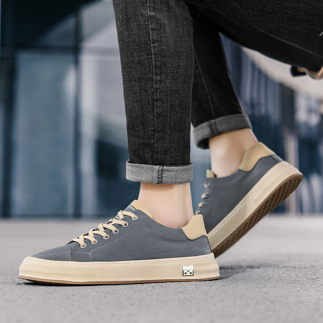 Men’s Crestline Lace-Up Court Sneakers