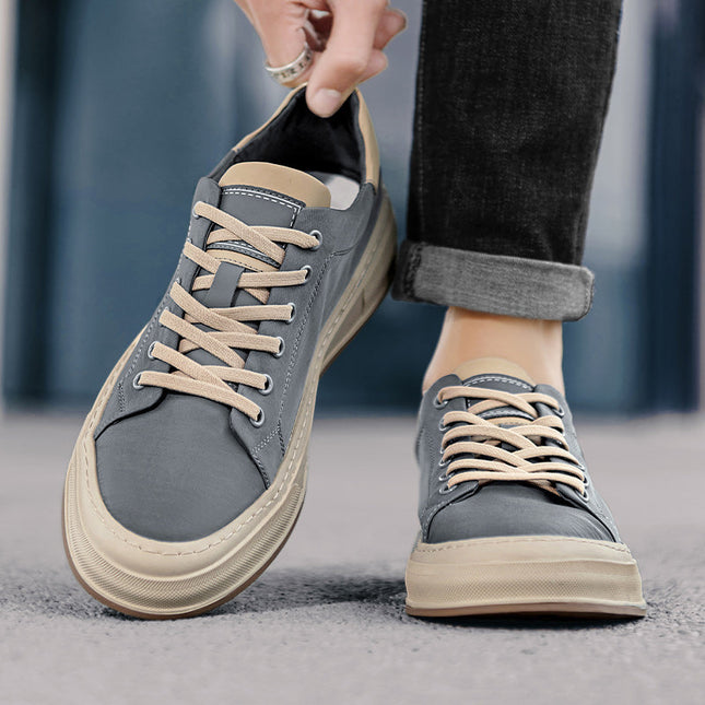 Men’s Crestline Lace-Up Court Sneakers