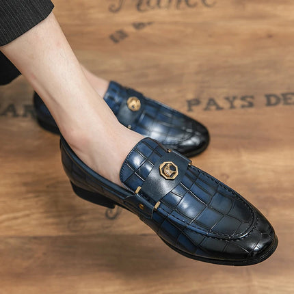 Men’s Croc Strap Loafers