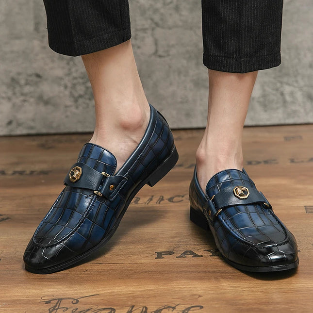 Men’s Croc Strap Loafers