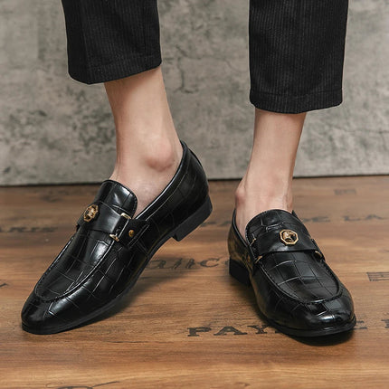 Men’s Croc Strap Loafers