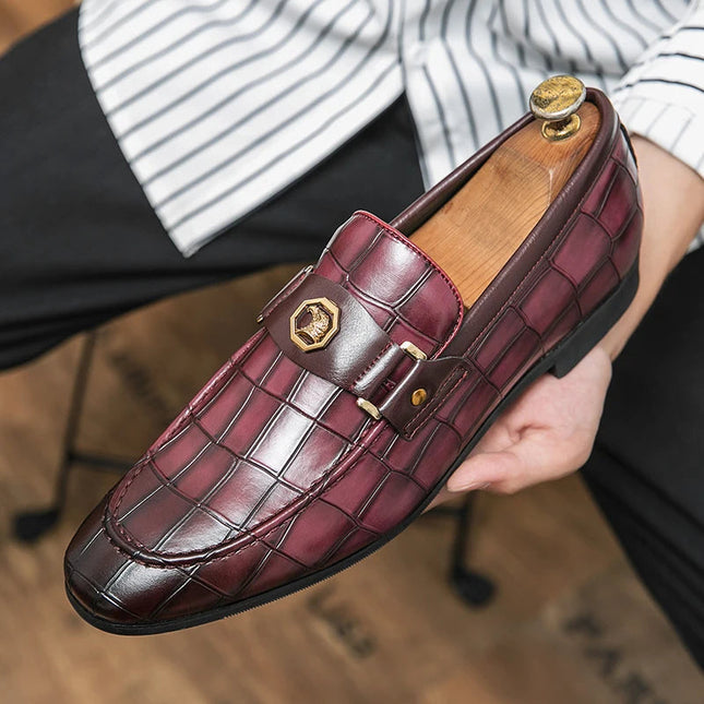 Men’s Croc Strap Loafers