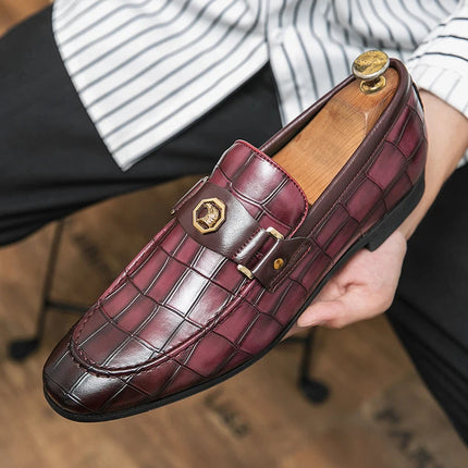 Men’s Croc Strap Loafers