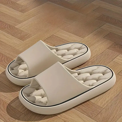 Men’s Cushioned Open Toe Slide Sandals