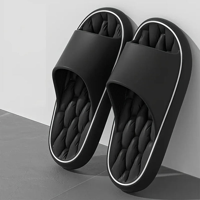 Men’s Cushioned Open Toe Slide Sandals