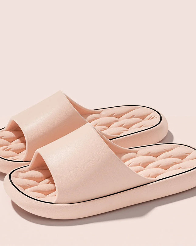 Men’s Cushioned Open Toe Slide Sandals