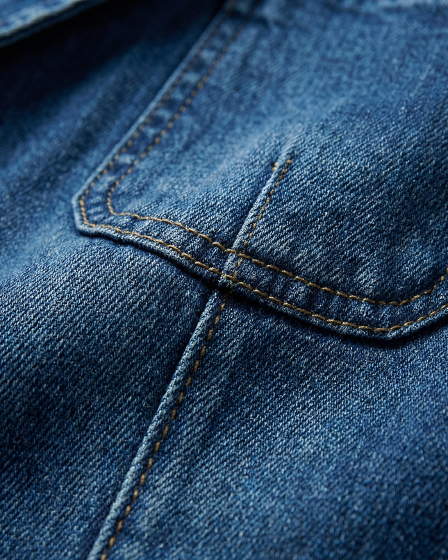 Men’s Denim Blazer Jacket