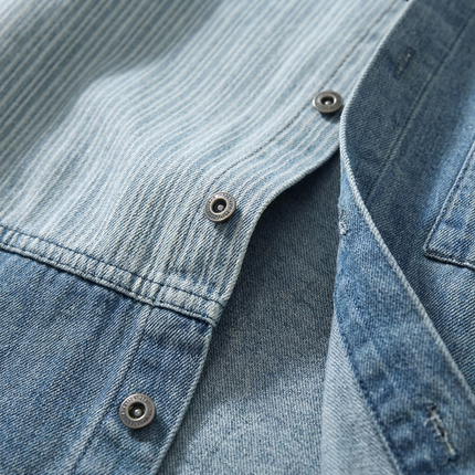 Men’s Denim Panel Shirt