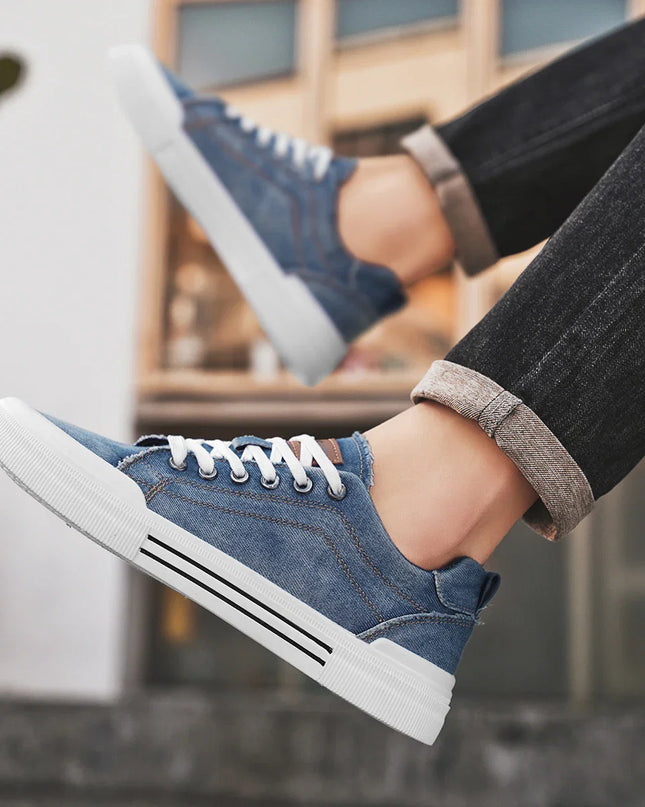 Men’s Denim Street Court Sneakers