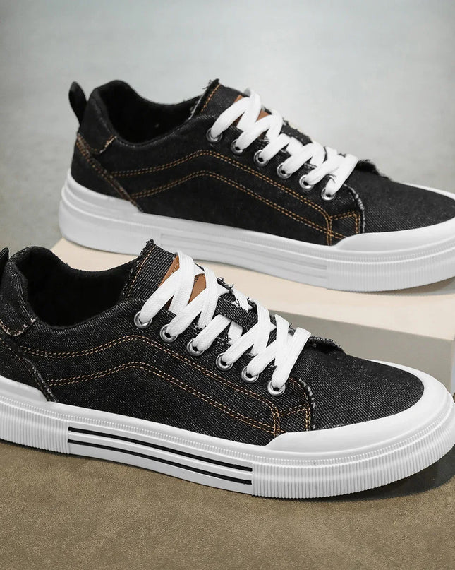 Men’s Denim Street Court Sneakers