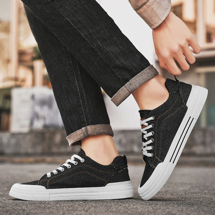 Men’s Denim Street Court Sneakers