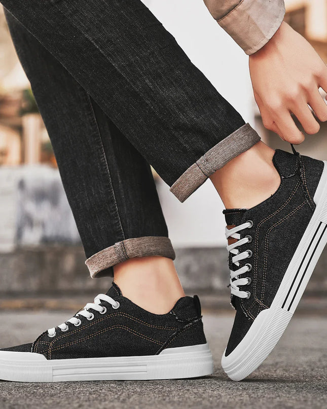 Men’s Denim Street Court Sneakers