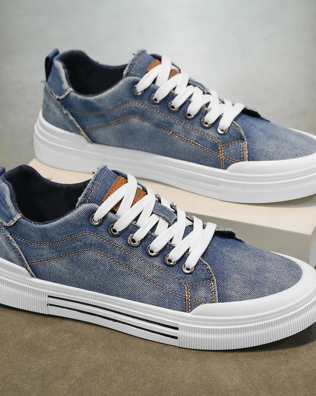 Men’s Denim Street Court Sneakers