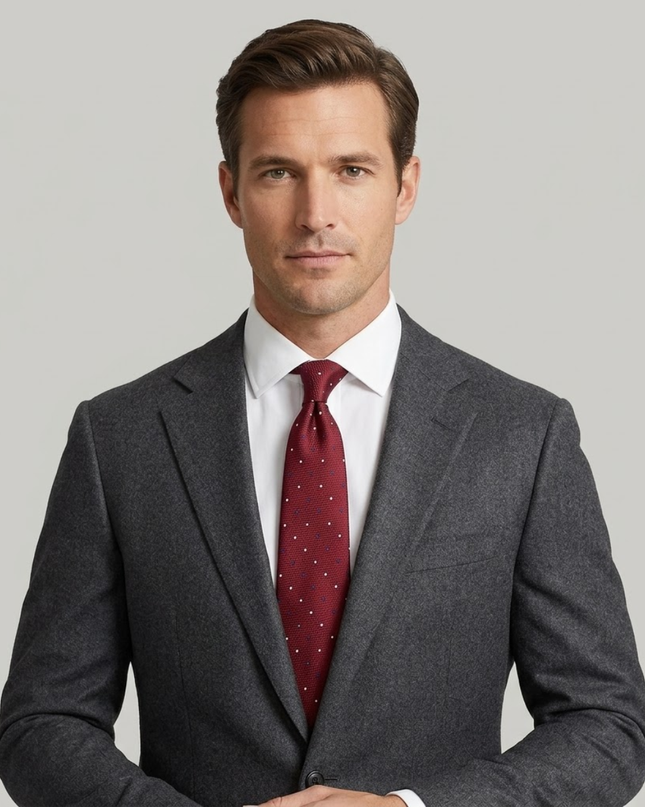 Men’s Dot Pattern Tie