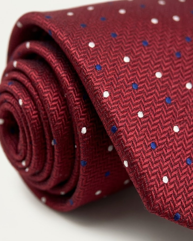 Men’s Dot Pattern Tie