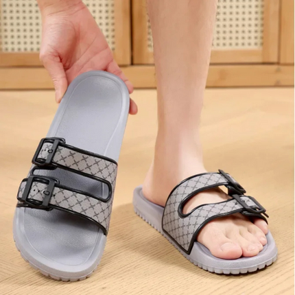 Men’s Double Buckle Slide Sandals