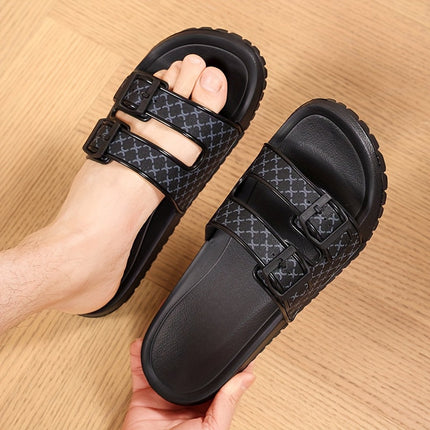 Men’s Double Buckle Slide Sandals