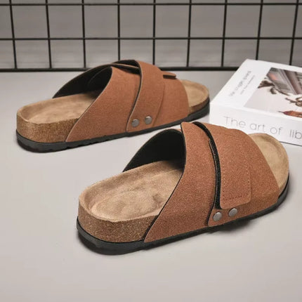 Men’s Double Strap Slide Sandals