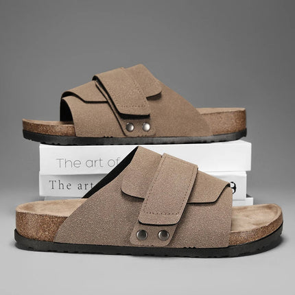 Men’s Double Strap Slide Sandals