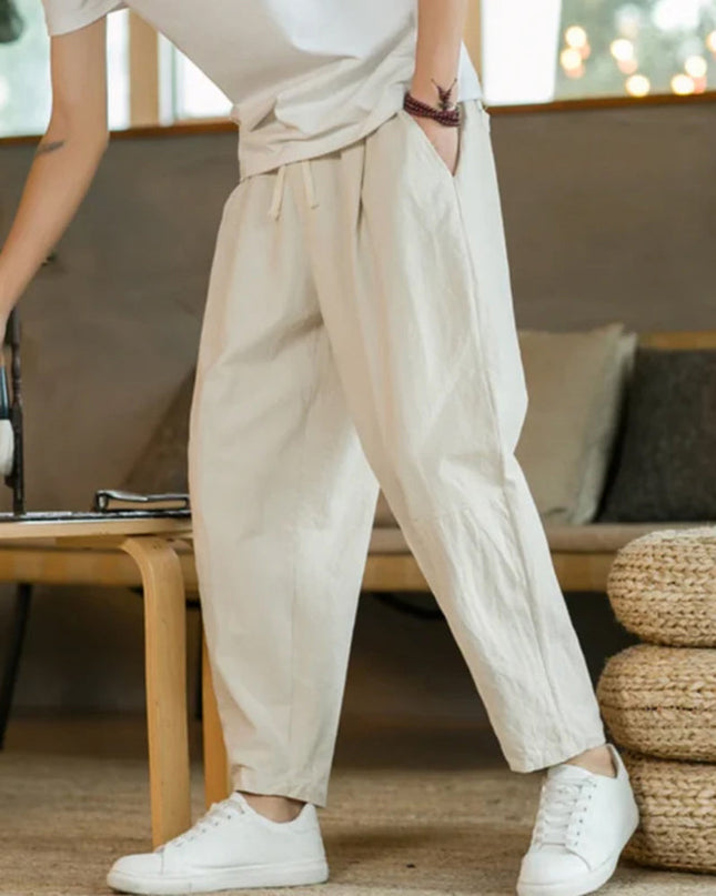 Men’s Drawstring Pantalon